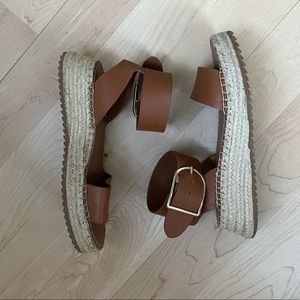 Flatform espadrilles